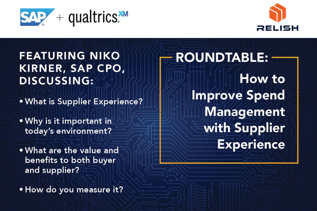 Improve Spend Management with Supplier Experience