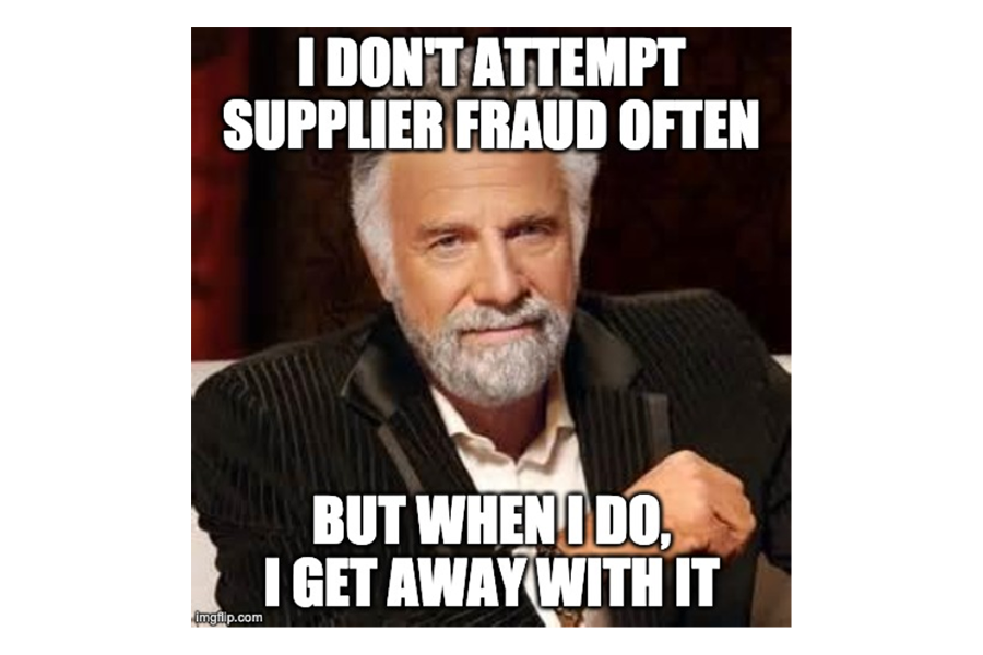 Automatic Supplier Validation To Stop Supplier Fraud