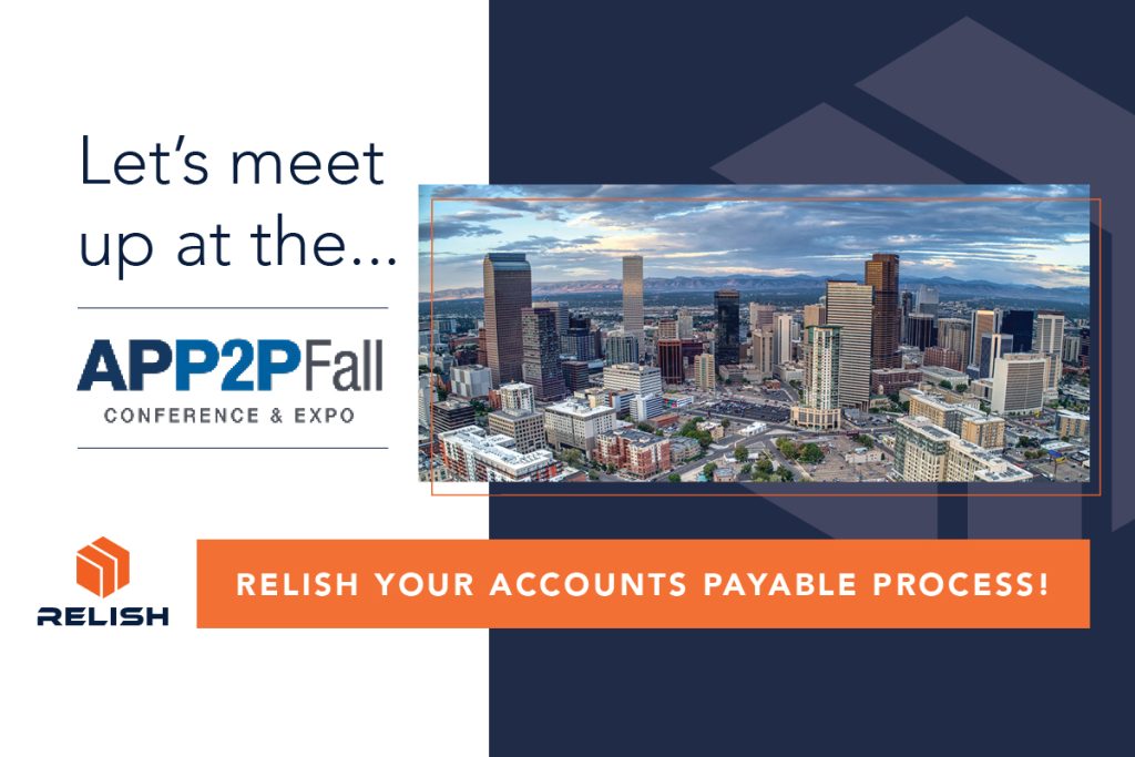 Relish at APP2P Fall – Nov 8-10