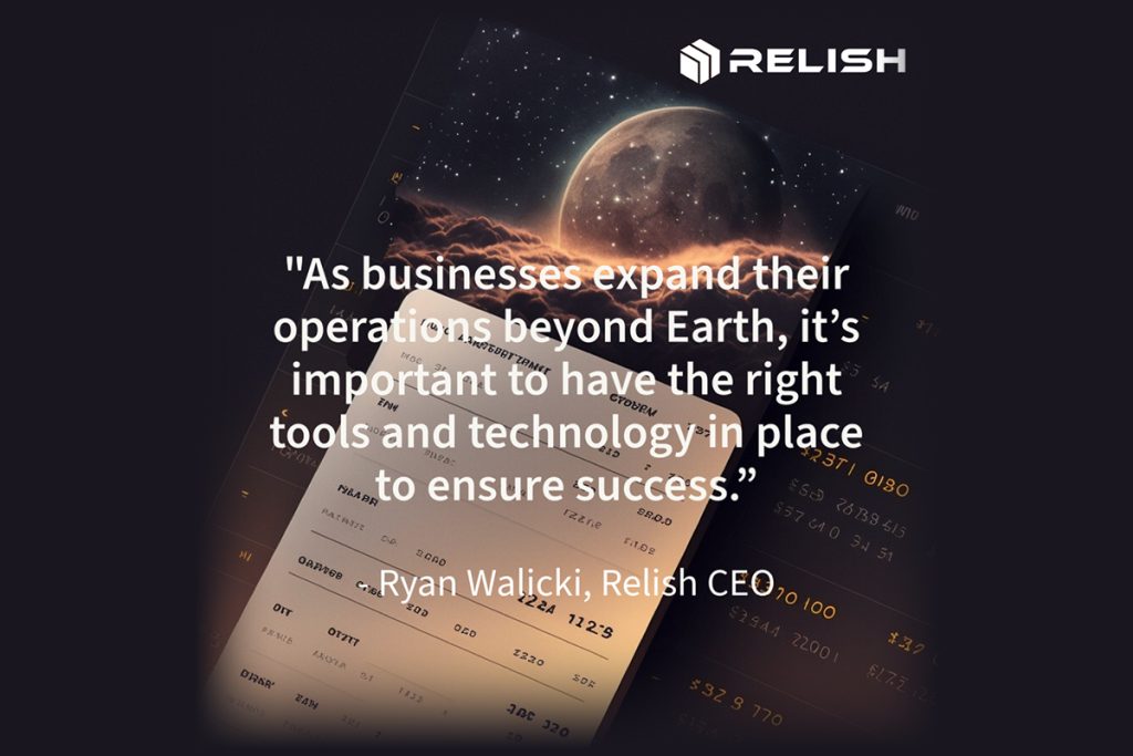 Relish Launches Intergalactic Invoicing on the Moon, Powered by Next-Generation AI and Machine Learning