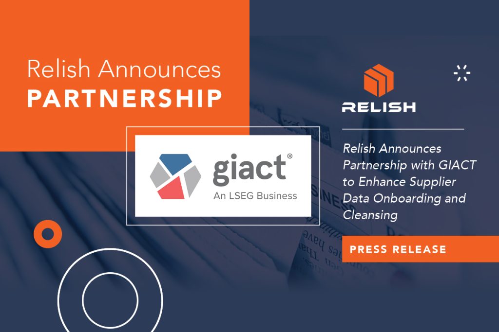 Relish Announces Partnership with GIACT to Enhance Supplier Onboarding