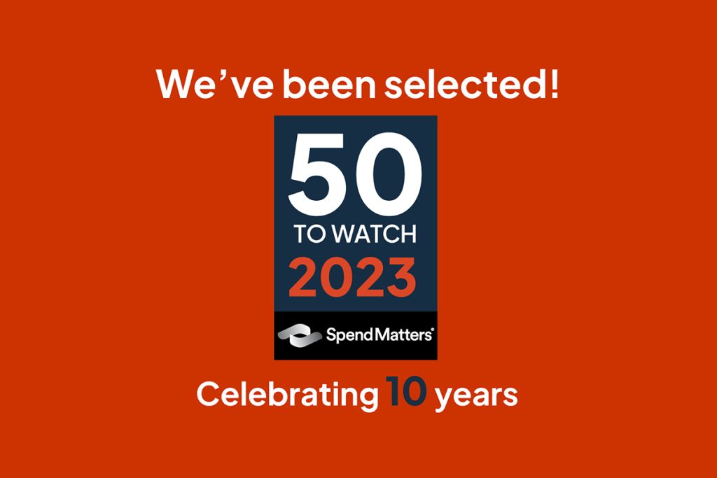 Relish Recognized as Spend Matters 50 Providers to Watch