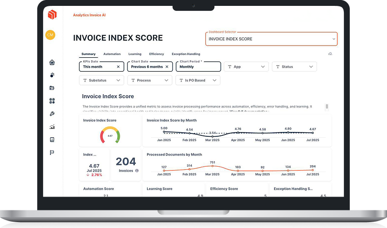 Invoice AI processing and validation