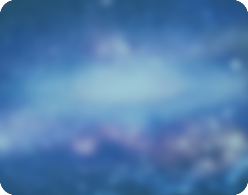 abstract image of a galaxy with a blue gradient