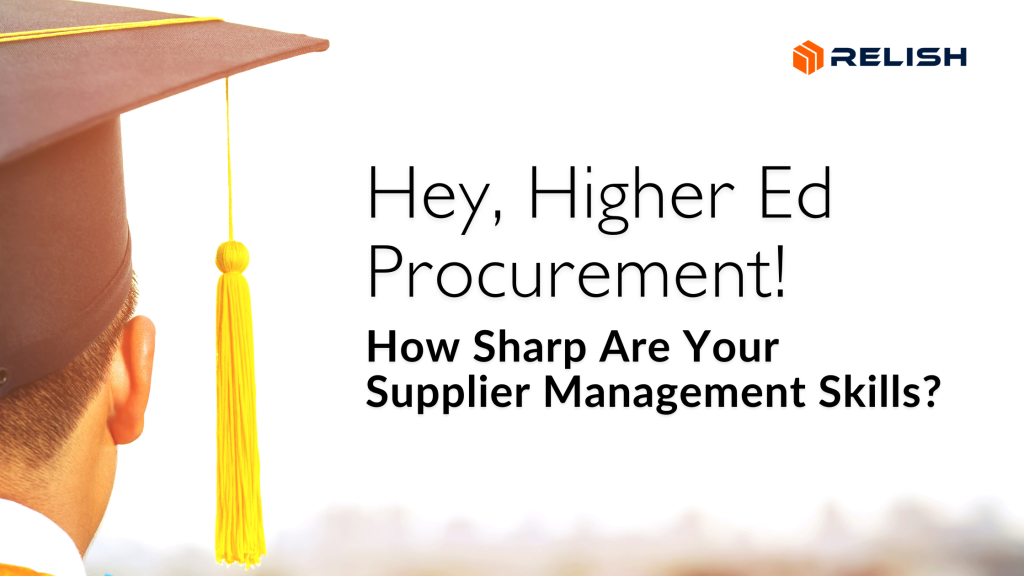 Higher Ed Procurement Quiz
